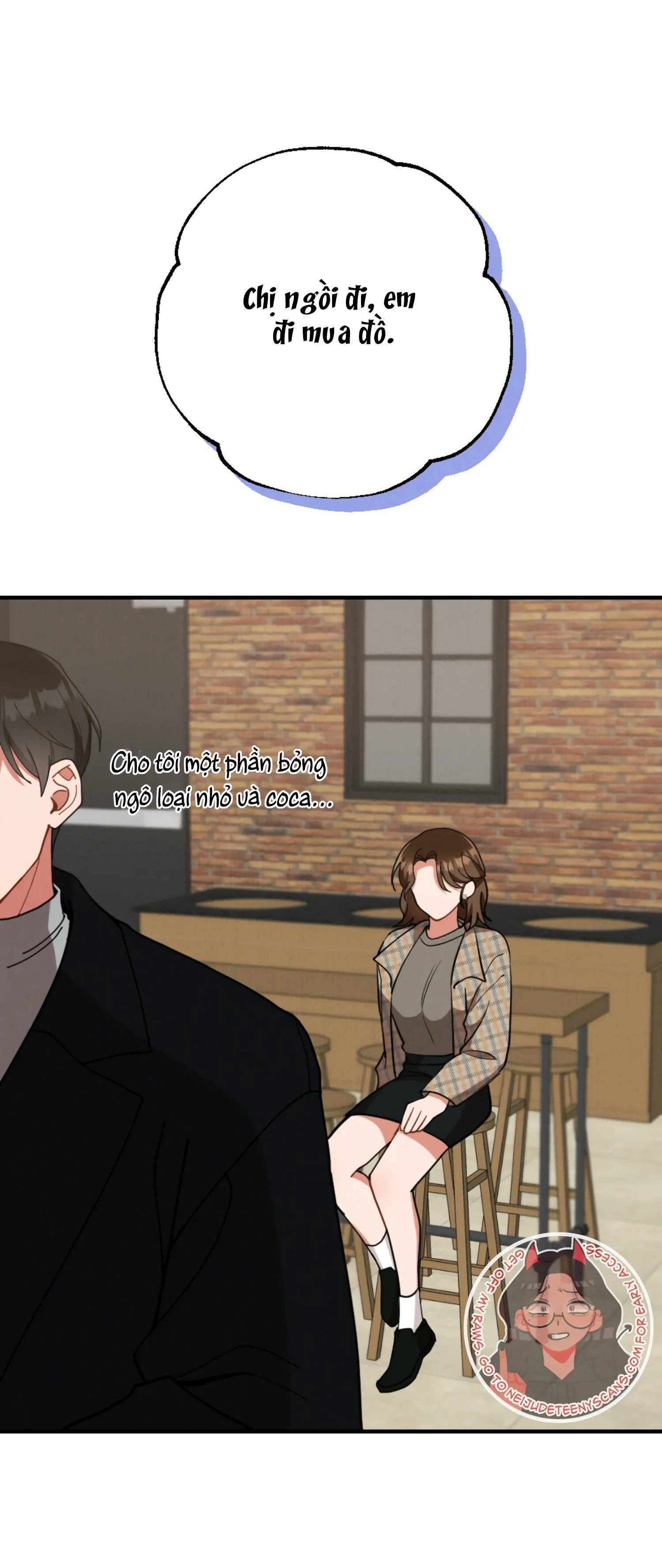 [18+] bạn của em trai không thể to như vậy! chapter 14.1 18