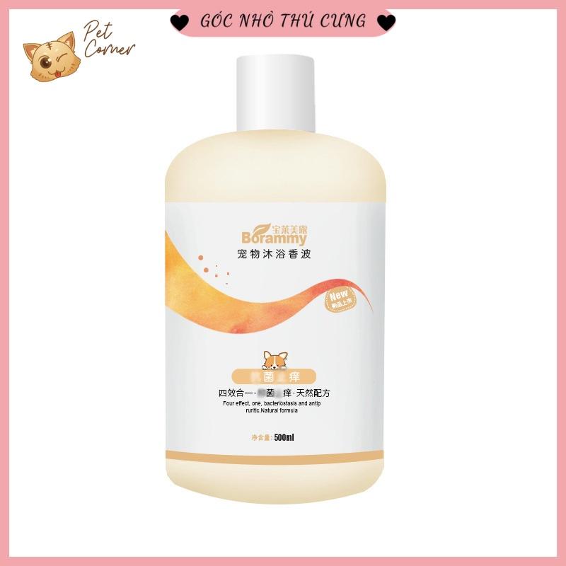 Hình ảnh Sữa tắm cho chó mèo Borammy 500ml