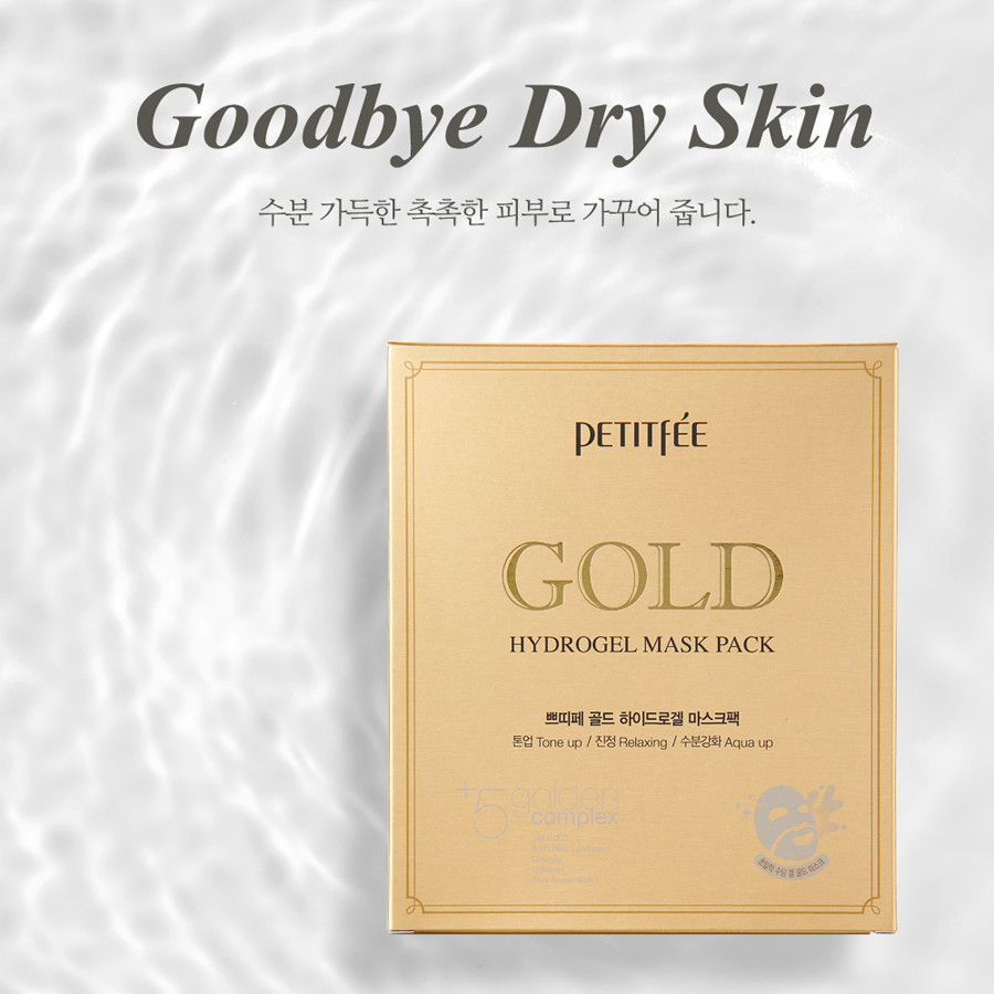 Mặt nạ cao cấp PETITFEE Gold Hydrogel