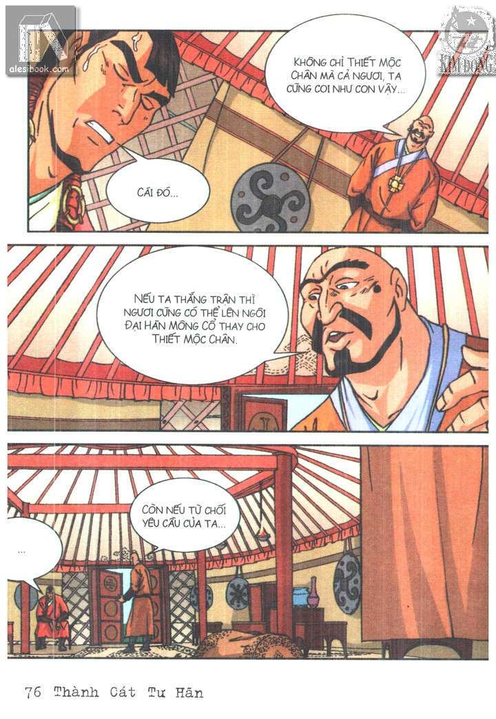thành cát tư hãn chapter 50 16