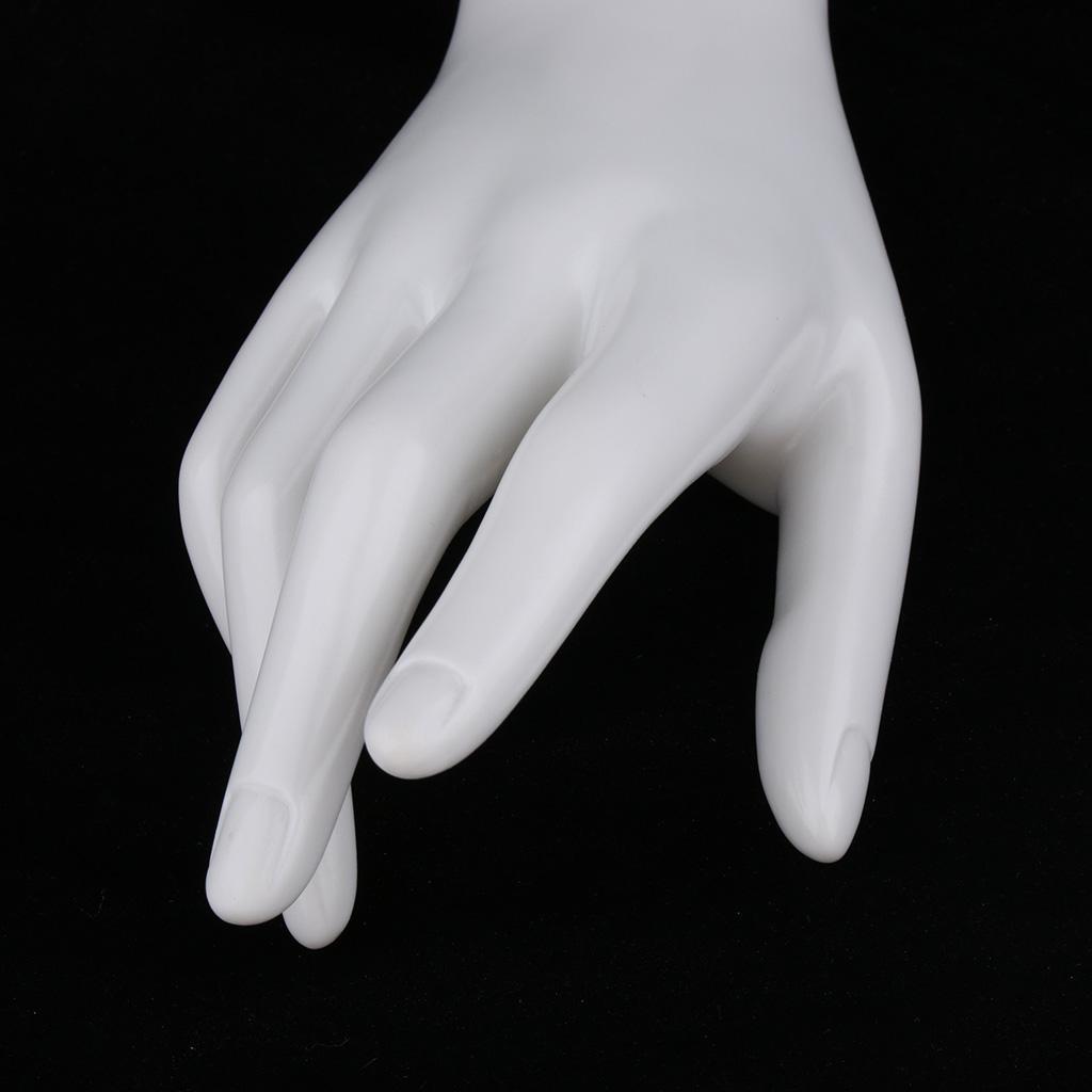 Store Black Velvet Necklace Bust Jewelry Rack Display + Mannequin Hand