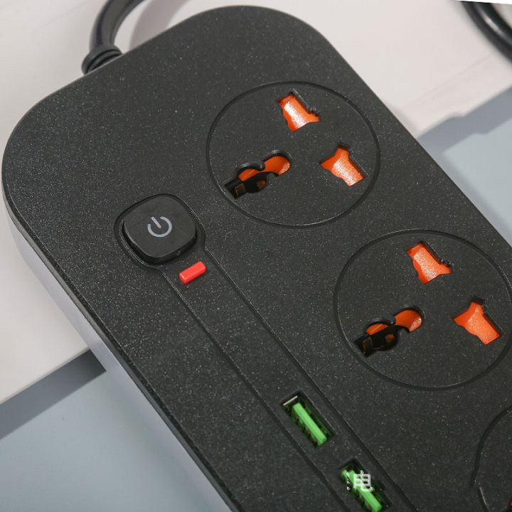 Ổ cắm điện đa năng POWER T20, ổ điện thông minh 3 cổng USB 1 type c sạc nhanh 4 ổ cắm điện chống cháy nổ an toàn cho trẻ