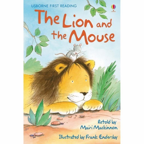 Sách thiếu nhi tiếng Anh - Usborne First Reading Level One: The Lion and the Mouse