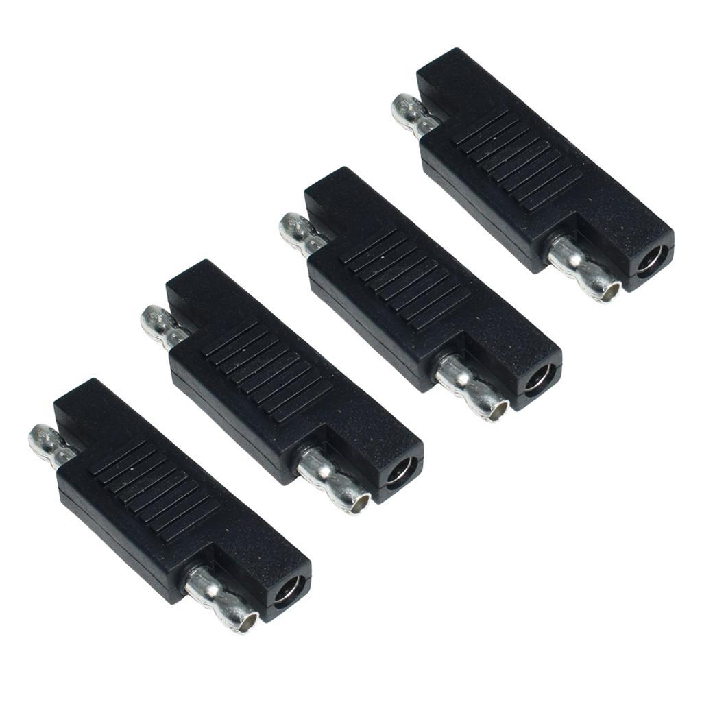 4x Solar SAE Polarity Adapter For Quick Disconnect Extension Cables
