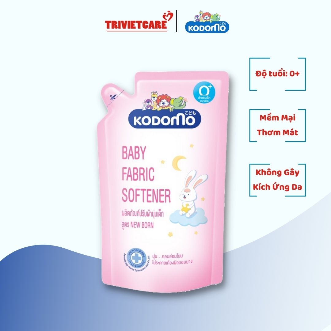 Nước xả mềm vải trẻ em Kodomo Newborn