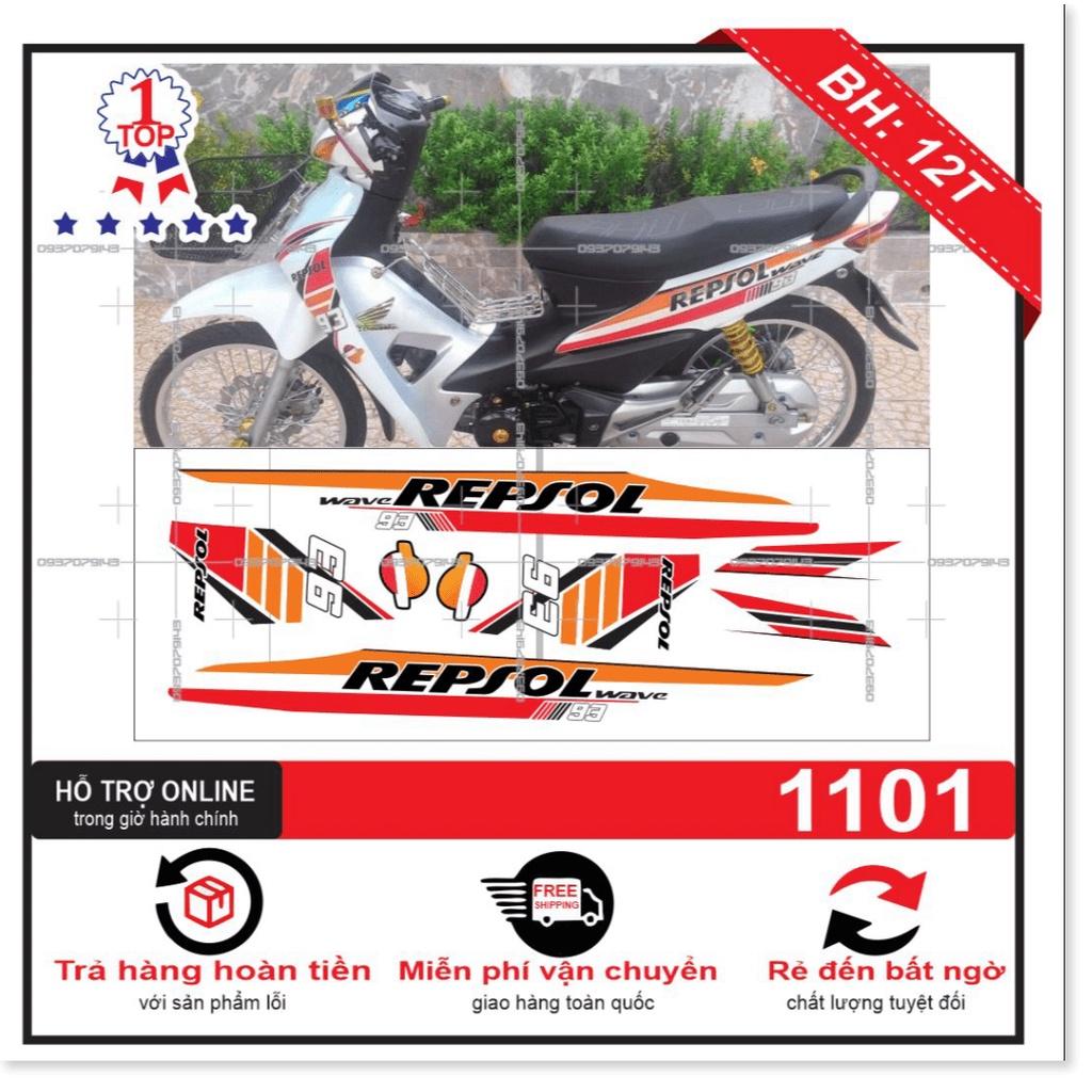 Tem rời dành cho wave 2016 repsol trắng