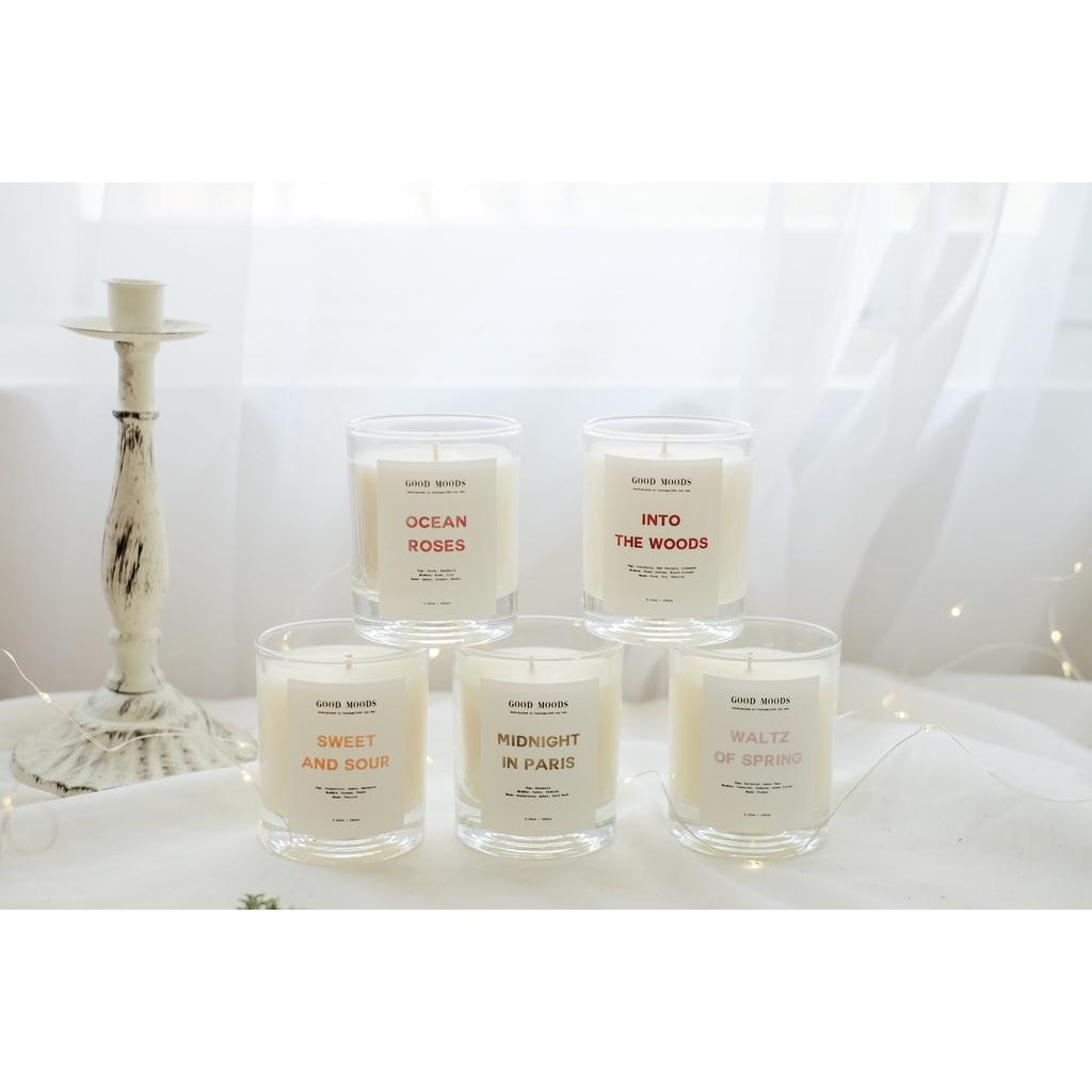 NẾN THƠM GOOD MOODS - SIZE S - Sáp đậu nành, bấc cotton
