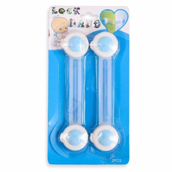 Bộ 4 Khóa Gài Cửa Tủ Lạnh,Ngăn Kéo,Cửa Phòng An Toàn Cho Bé