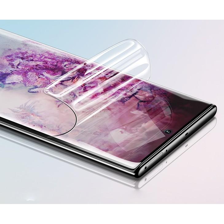 Dán Màn Hình Samsung Note 10, Note 10+ Bằng Cường Lực Dẻo PPF Cao Cấp Full Keo Siêu Bền