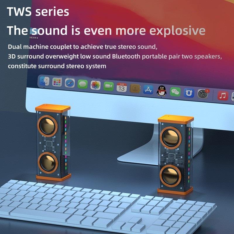 Loa Bluetooth mạnh mẽ Loa siêu trầm Soundbar di động có Đài FM Hỗ trợ không dây 20W Mic KTV Boombox caixa de som Bluetooth Màu sắc: Đen