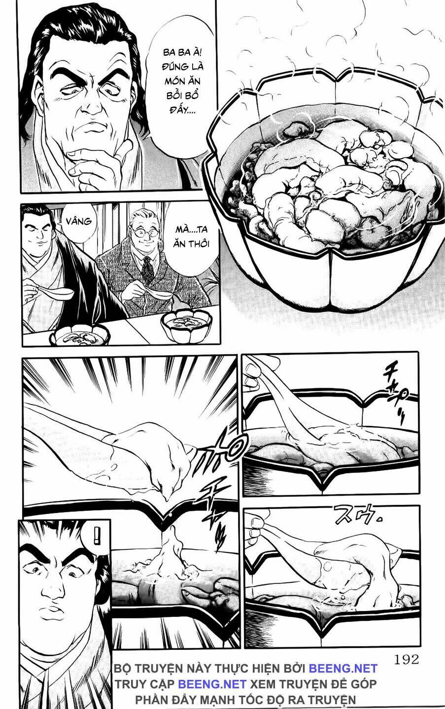 iron wok jan - đầu bếp siêu đẳng chapter 80 6