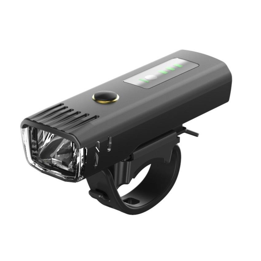 Đèn pin 300 Lumen cho xe đạp Đèn xe đạp thông minh chống chói Đèn USB có thể sạc lại Đèn trước đi xe đạp Đèn pha phụ kiện xe đạp
