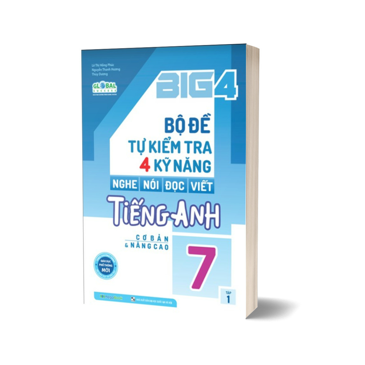 Combo Big 4 bộ đề tự kiểm tra 4 kỹ năng Nghe - Nói - Đọc - Viết tiếng Anh lớp 7