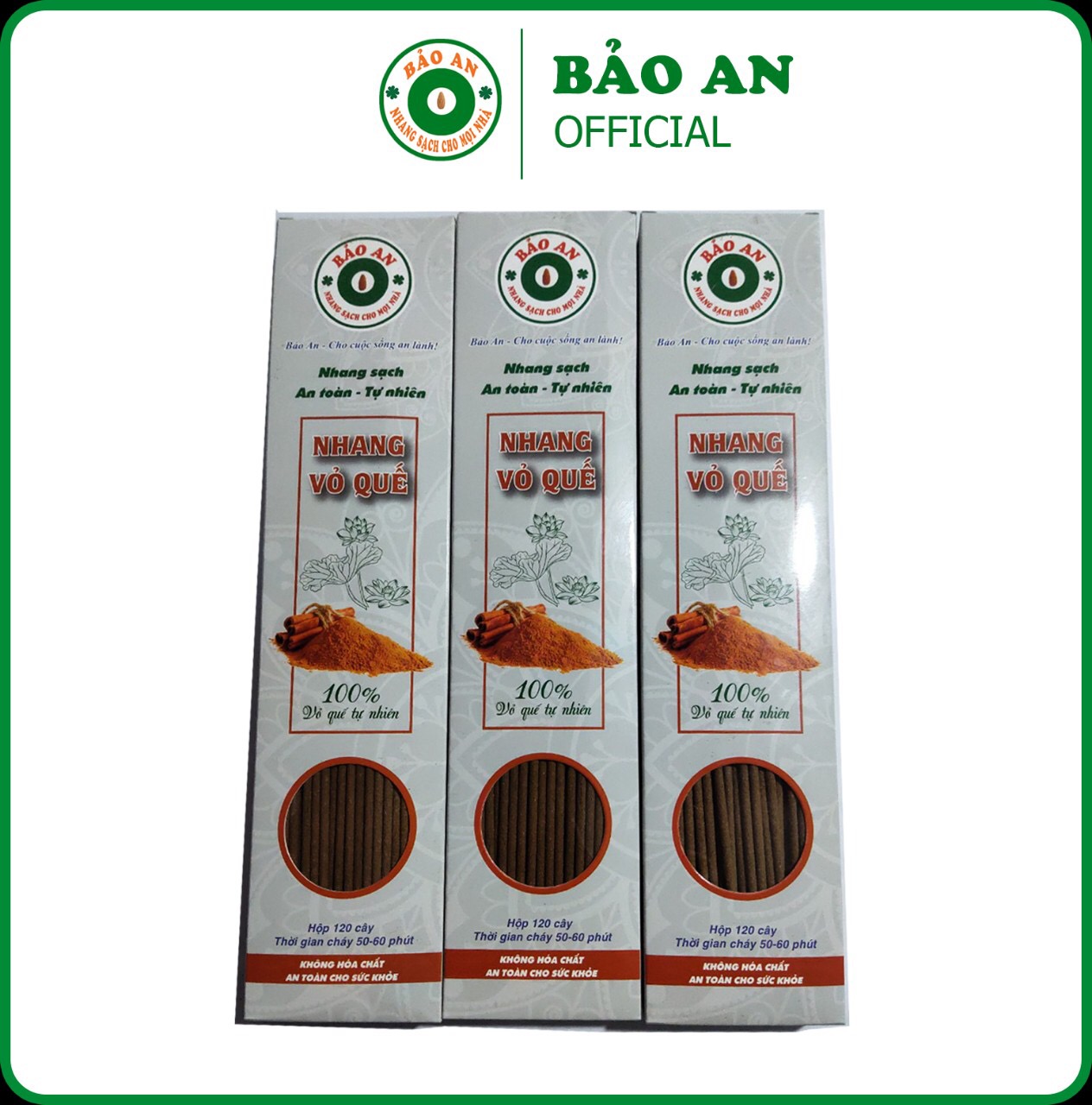 Nhang sạch Vỏ Quế