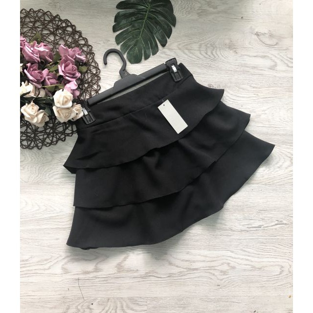 CHÂN VÁY TIỂU THƯ - Chân Váy Xoè 3 Tầng DÁNG NGẮN