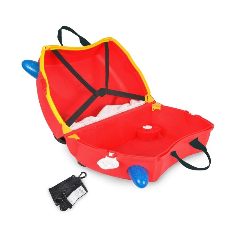 Vali Trẻ Em TRUNKI - Xe Cứu Hỏa Frank 0254-GB01