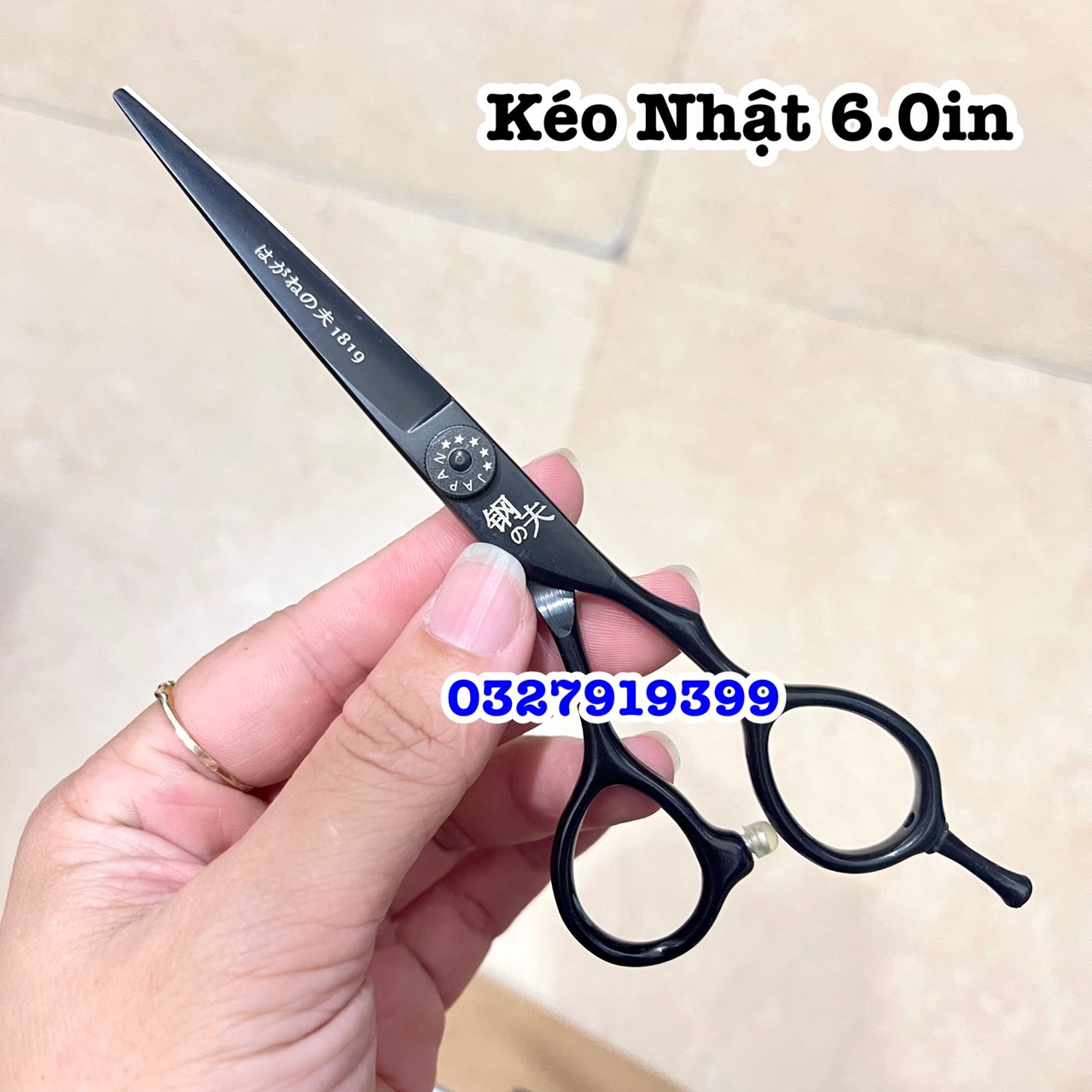 Kéo cắt tóc cao cấp Nhật 1819 6.0