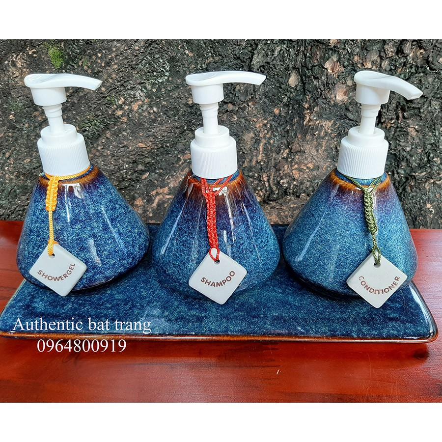 BÌNH ĐỰNG DẦU GỘI, SỮA TẮM, NƯỚC RỬA TAY – Men Hỏa Biến CAO CẤP– Chuyên cho khách sạn-resort 5 sao