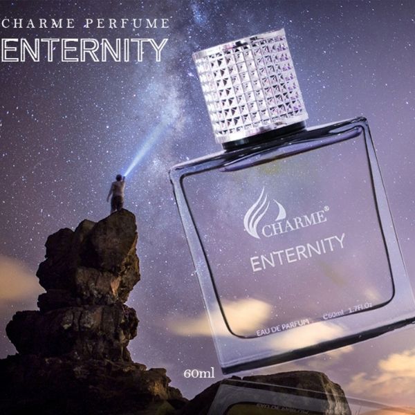 Nước hoa Nam Charme Enternity 60ml - Tặng Kèm Thú Nhún Mặt Cười Siêu Dễ Thương