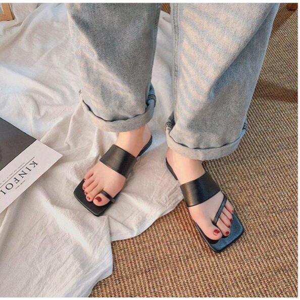 Dép lê nữ xỏ ngón quai ngang big size cao cấp Đẹp & shock MS 255