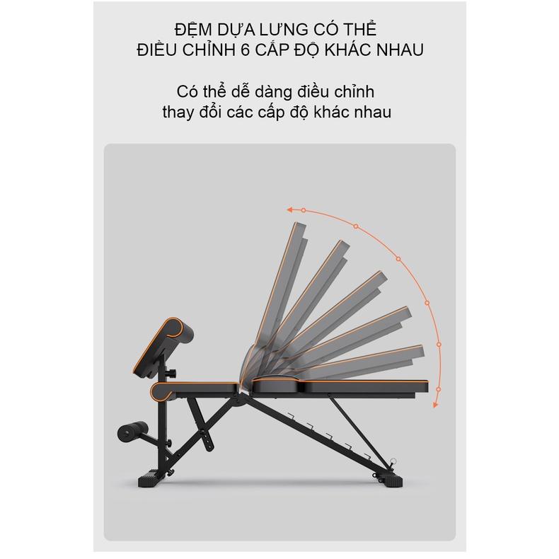 Ghế Tập Tạ Điều Chỉnh Đa Năng FED-XM0117 - Hàng Chính Hãng