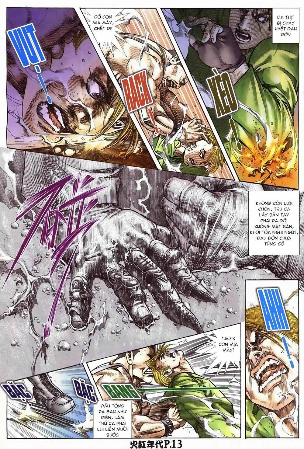 hỏa hồng niên đại hắc cốt đường chapter 77 11