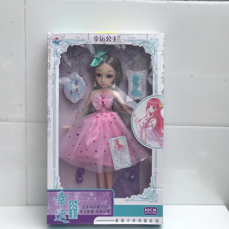 Búp bê công chua barbie cho bé gái cỡ lớn 40cm