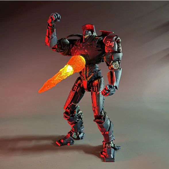 Mô Hình Khớp Robot Pacific Rim 2 Wanderer Glow Led 20cm Có Thể Tháo Rời