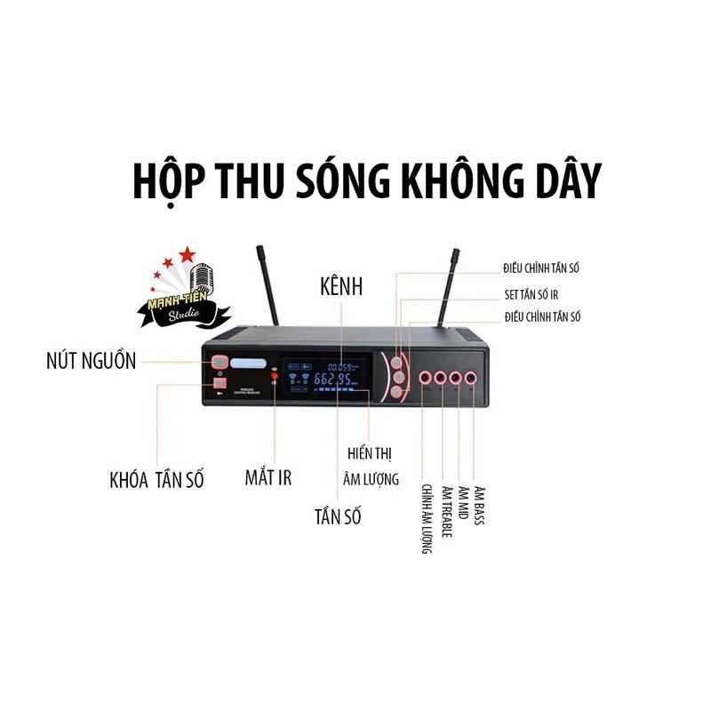 MICRO TÍCH HỢP ĐÈN CHUYỂN MÀU KÈM CHÂN ĐỨNG NP 7X CỰC SANG CHẢNH DÀNH CHO BAR CLUB VŨ TRƯỜNG KARAOKE