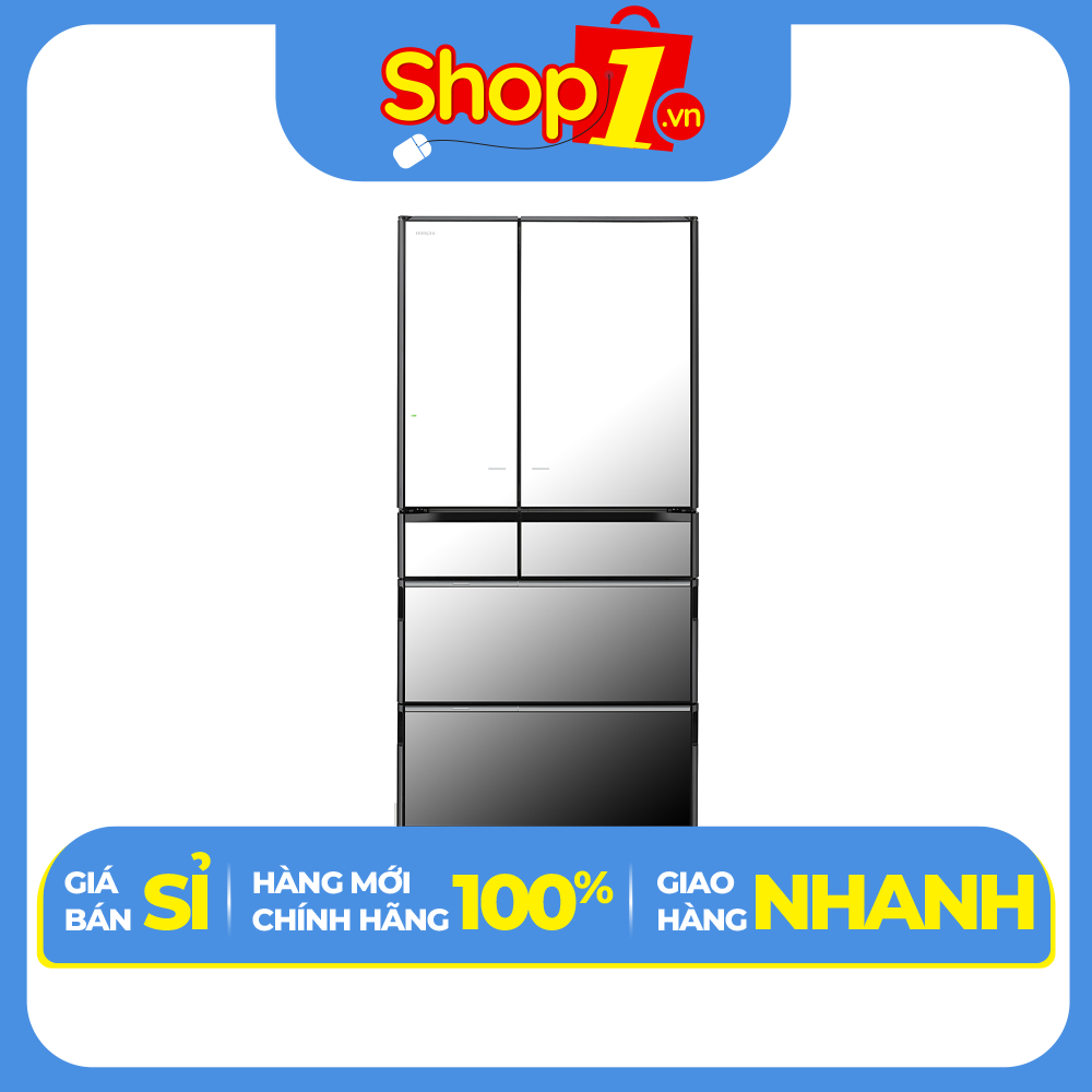 Tủ lạnh 6 cửa Hitachi Inverter 735 lít R-ZX740KV - Hàng chính hãng
