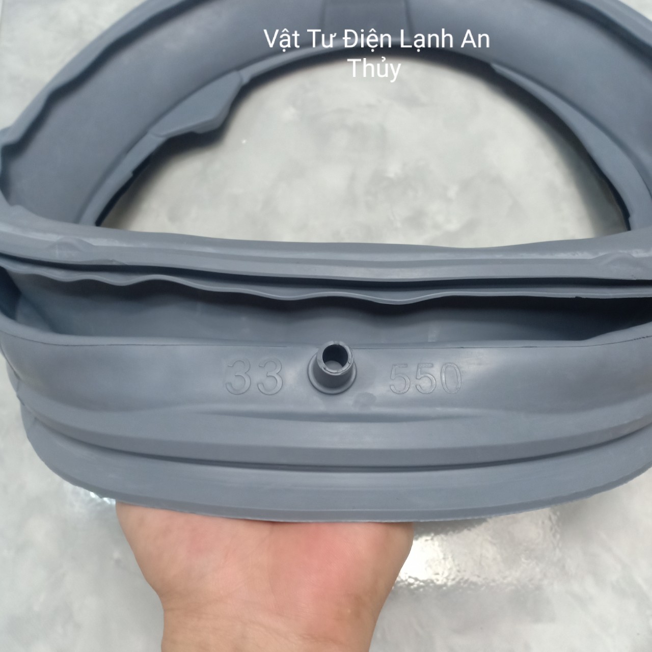 Gioăng cửa máy giặt cho LG 8KG 3 lỗ - zoăng cửa máy giặt LG 8KG 3 lỗ - ron cửa máy giặt LG 8KG 3 lỗ