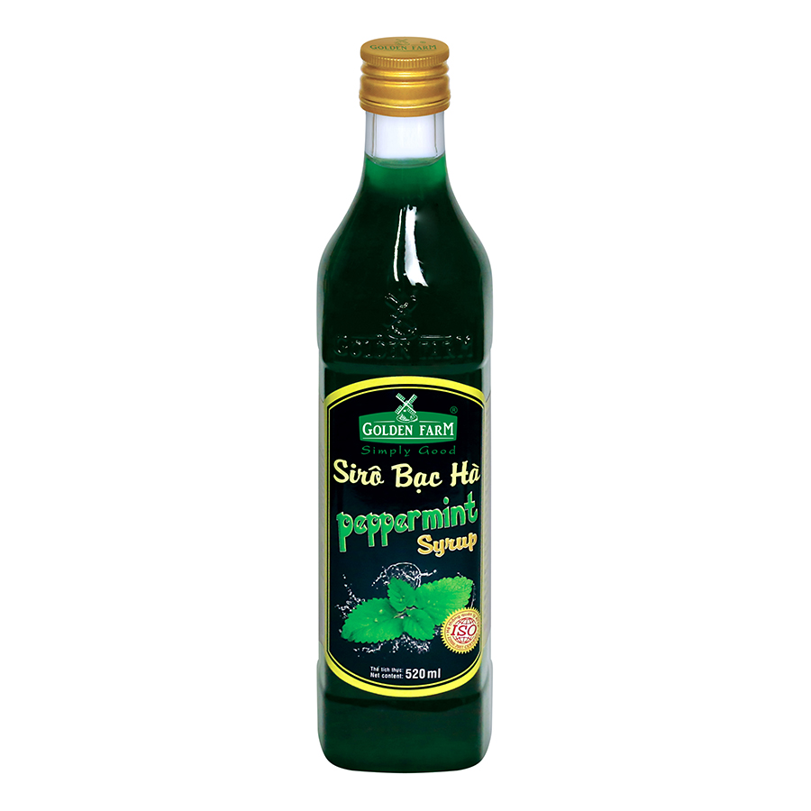 Siro Bạc Hà Golden Farm 520ml