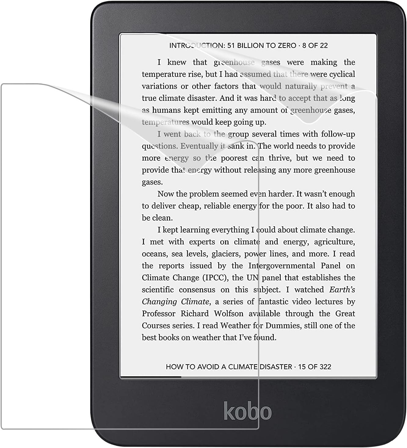 Dán Màn Hình Máy Đọc Sách 6inch Lõm, Cho Kindle Paperwhite 1/2/3, Basic 2022/Basic 2020, Kobo Clara 2E/Clara HD