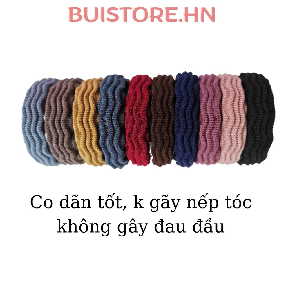 Set 10 Dây chun buộc tóc co dãn