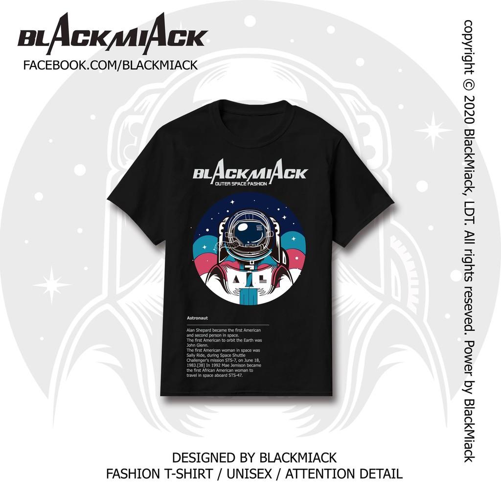 ÁO PHI HÀNH GIA ASTRONAUT - Áo thun cotton BLACKMIACK - Thun form rộng Unisex