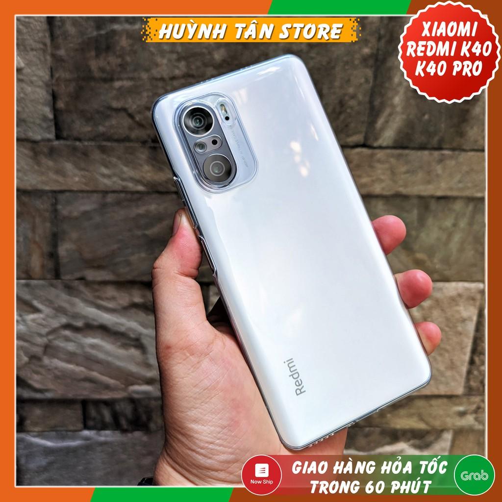 Ốp lưng redmi k40 k40 pro k30 k30 pro k40 gaming poco f3 silicon trong suốt chính hãng GOR bảo vệ camera huỳnh tân store - Hàng nhập khẩu