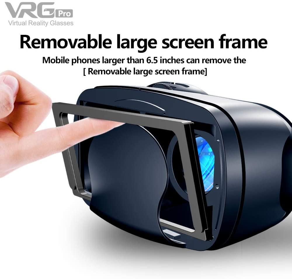 Kính thực tế ảo 3D Vrg Pro hỗ trợ điện thoại 5-7 inch cho SS, iPhone, Xiaomi, Oppo - Hồ Phạm