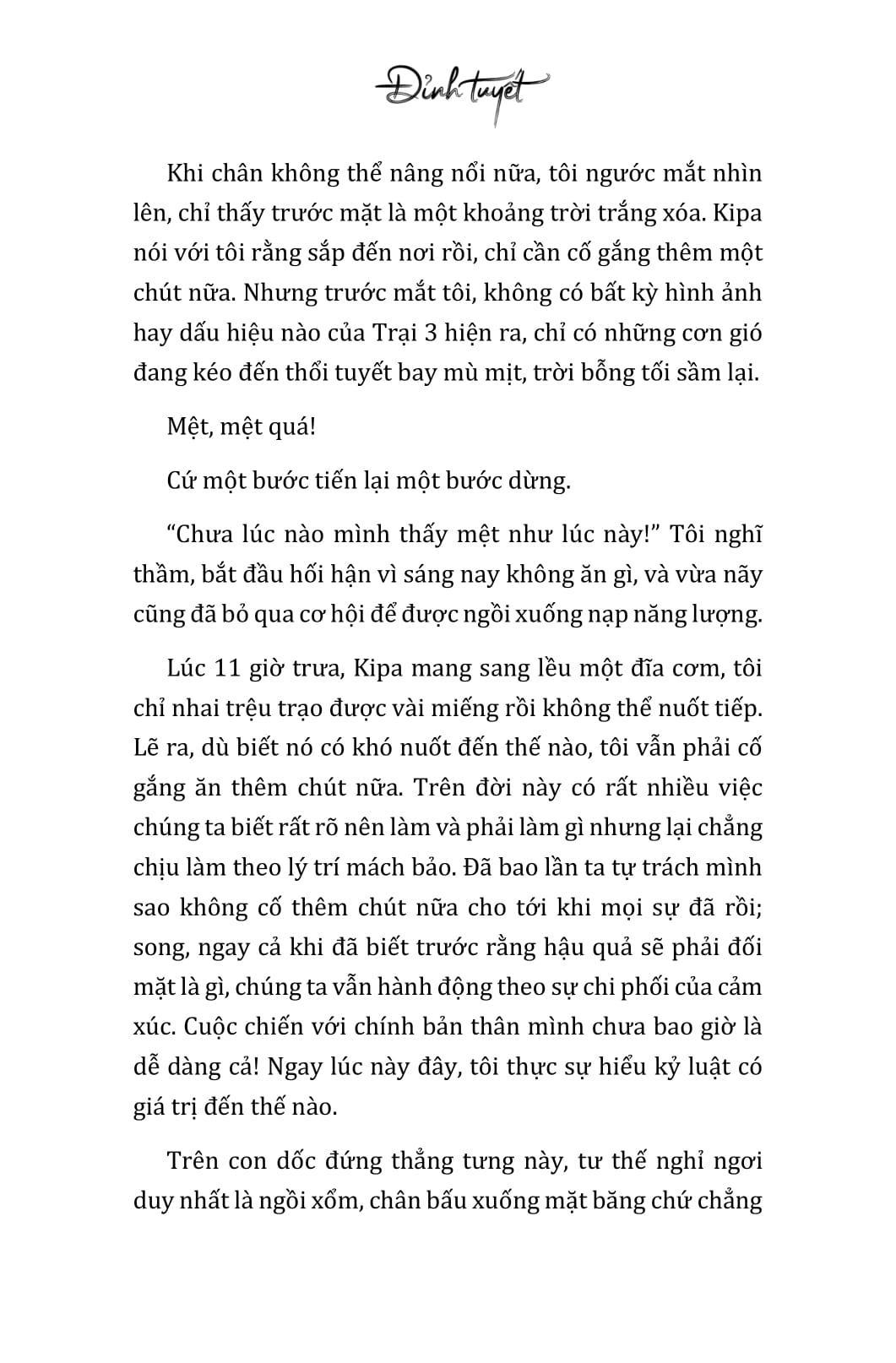 Sách - Đỉnh Tuyết