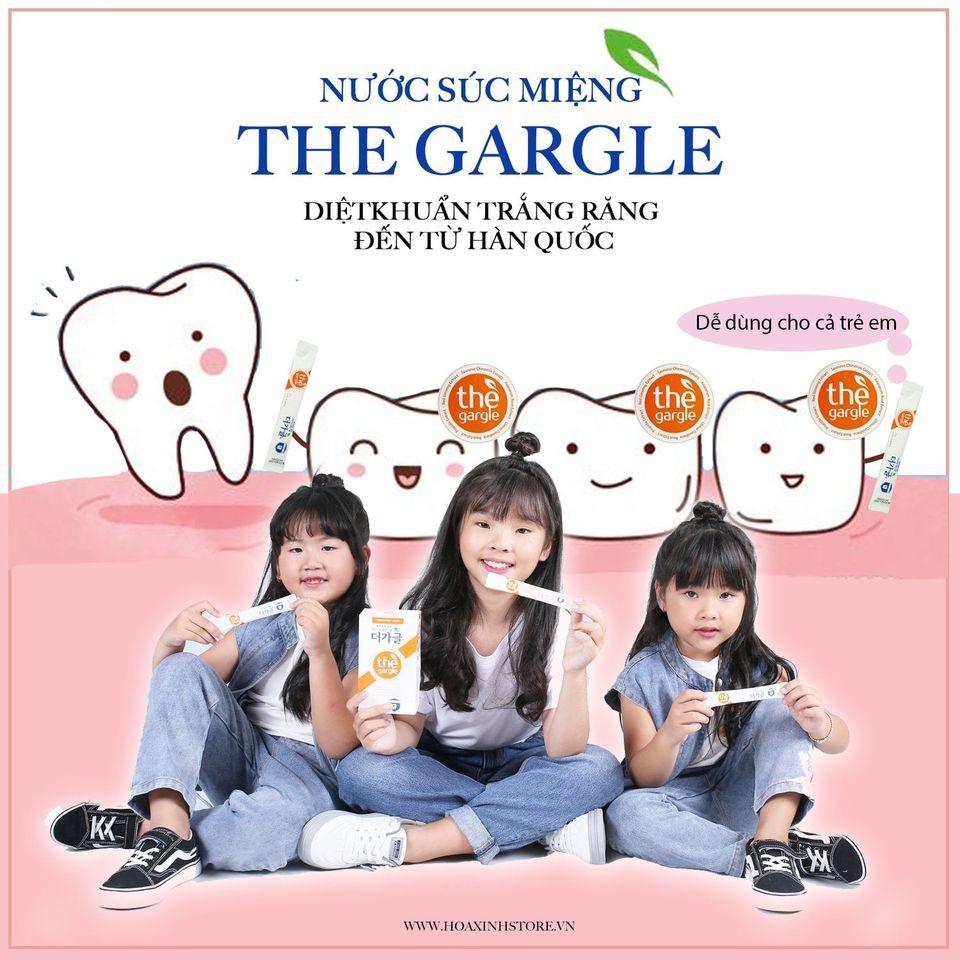 Nước Súc Miệng Thảo Mộc Nhân Sâm THE GARGLE (hộp 20 stick)