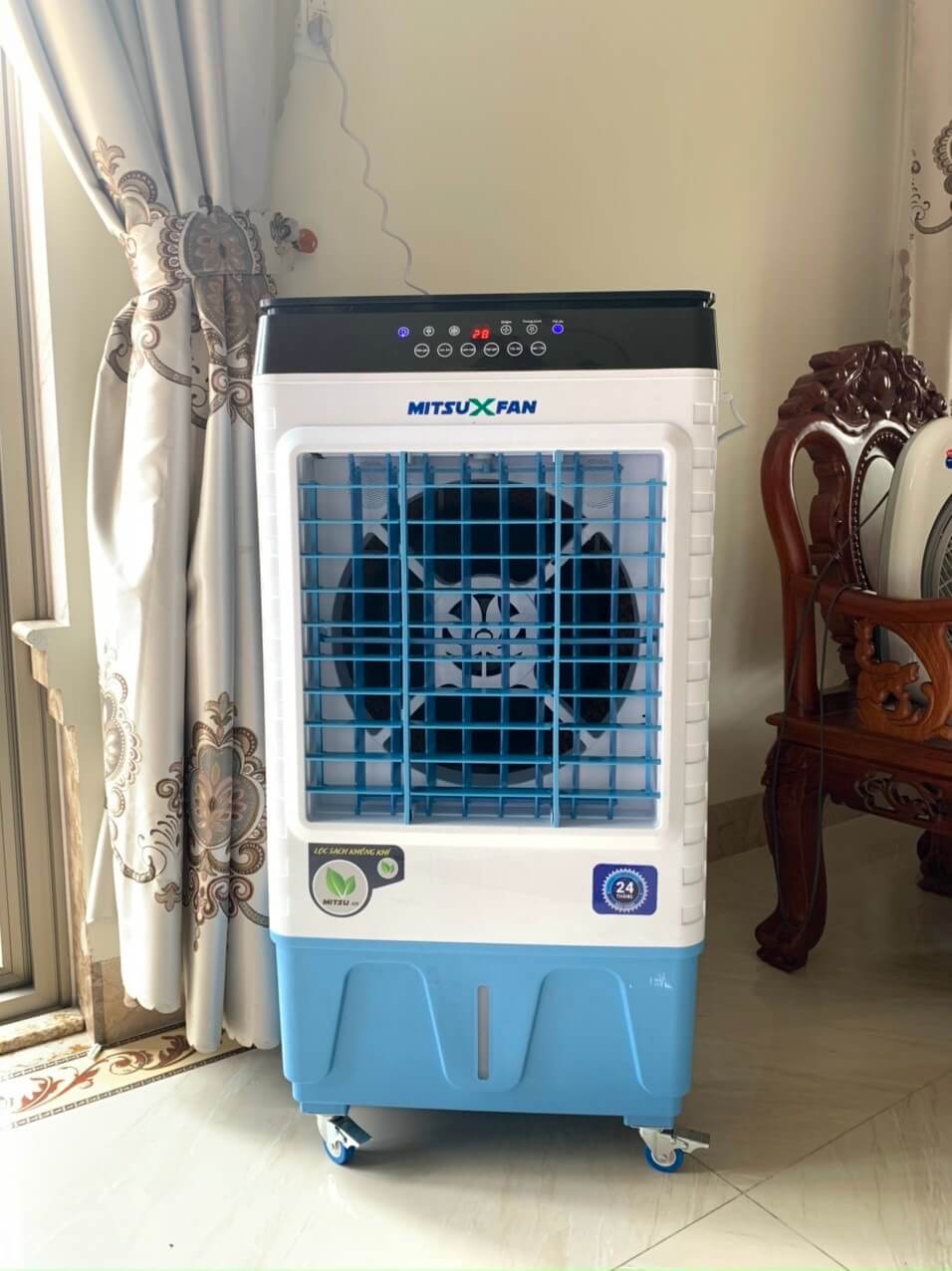 [SIÊU TỐC 2H] Quạt Hơi Nước Cao Cấp MITSUXFAN AL50-E Inverter Diện Tích 20-40m², Quạt Điều Hòa Công Nghệ Nhật Bản - Hàng Chính Hãng