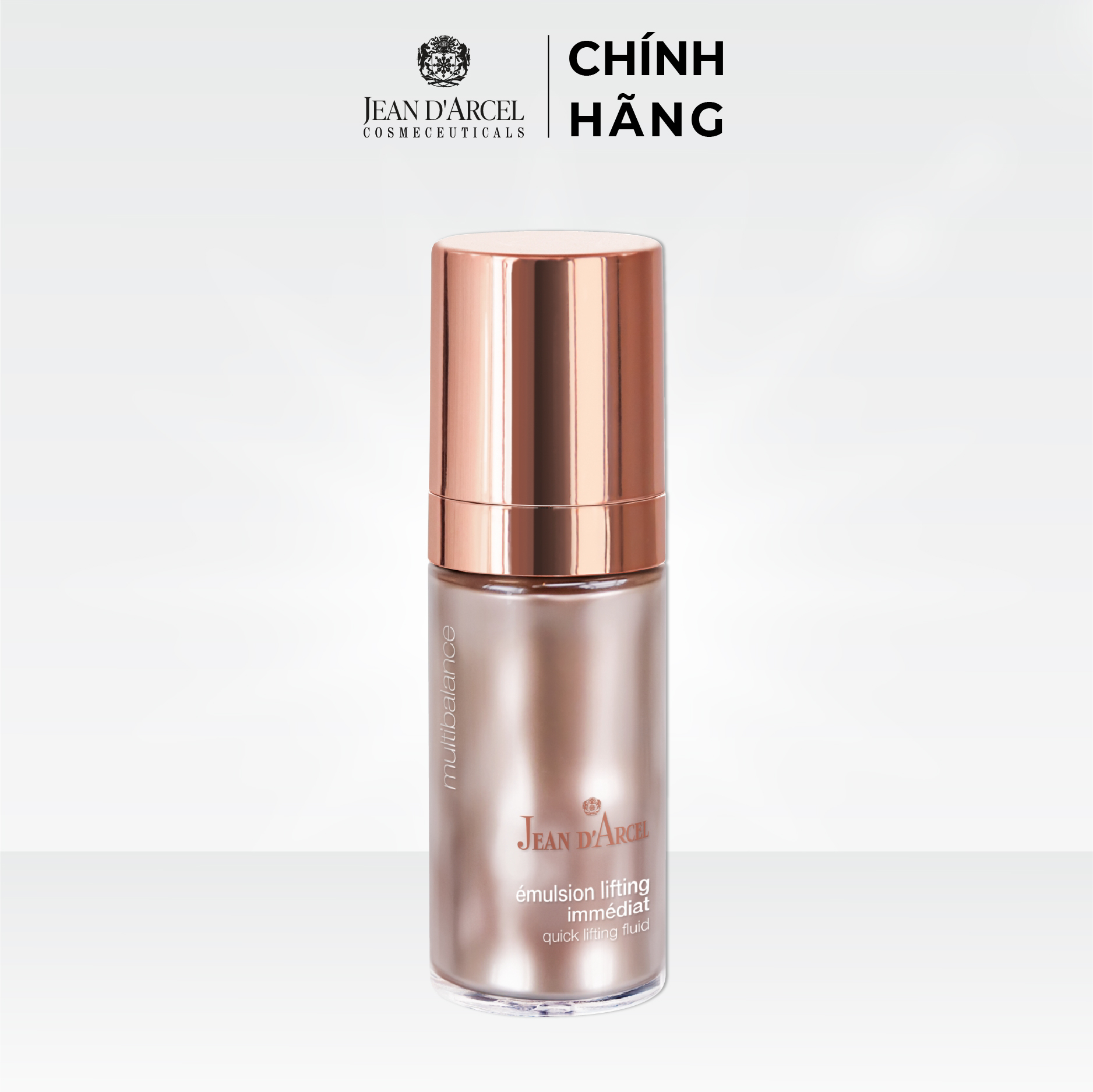 J92 Sữa dưỡng lão hóa giảm nhăn và nâng cơ Multibalance - Quick Lifting Fluid 30ml - Jean d'Arcel