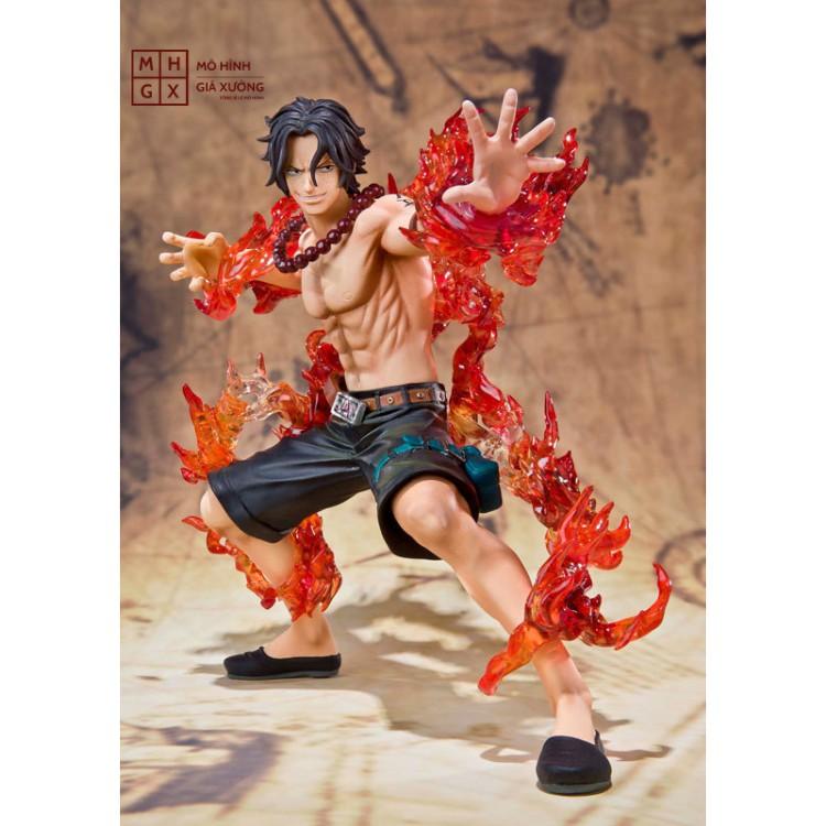 Mô hình One Piece ACE 2 đầu F.zero hàng cao cấp đế có chữ tên nhân vật ACE cao 15cm có hiệu ứng chiến đấu đặc biệt