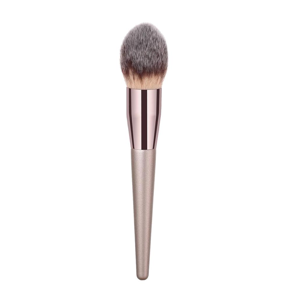 2Pcs Setting Powder Concealer Contour Kabuki Brush Makeup Beauty Tool Set