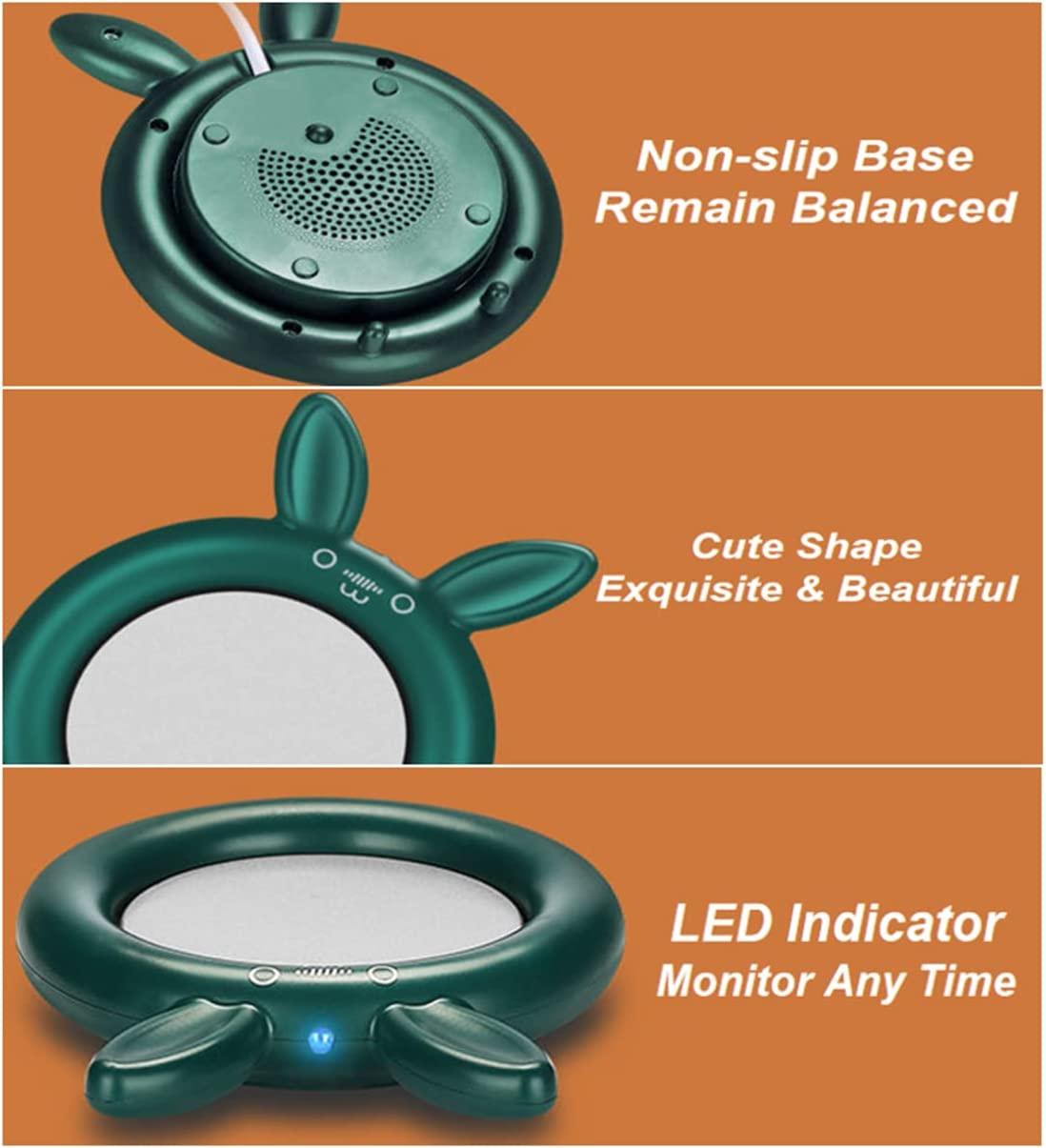 Ấm tách cà phê, ấm tách điện để bàn, máy hâm cà phê di động