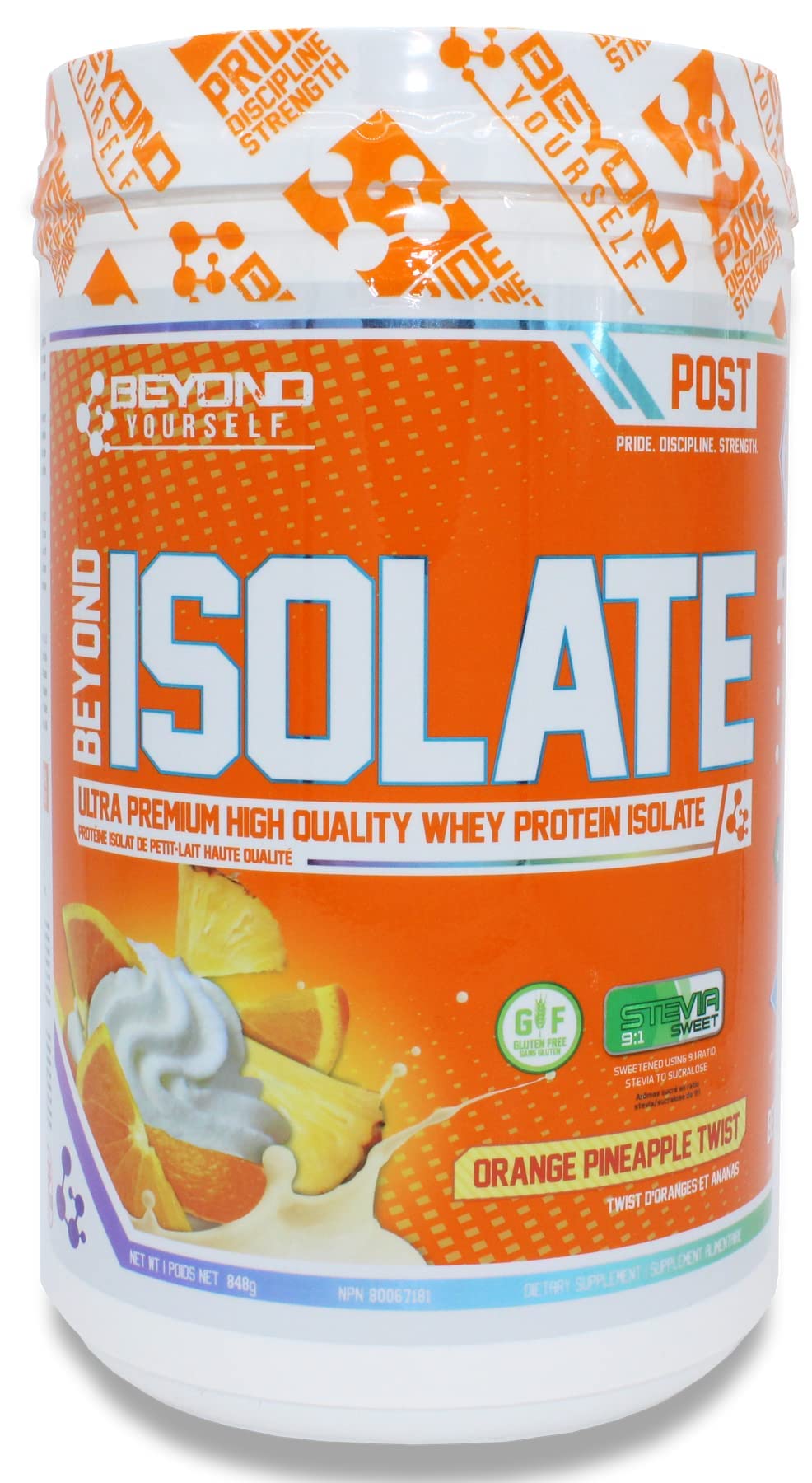 Beyond Yourself Isolate Whey Protein (848gram -1.9Lbs) - Dòng Whey Chất Lượng Cao Từ Bò Ăn Cỏ Giúp Phát Triển Cơ Bắp