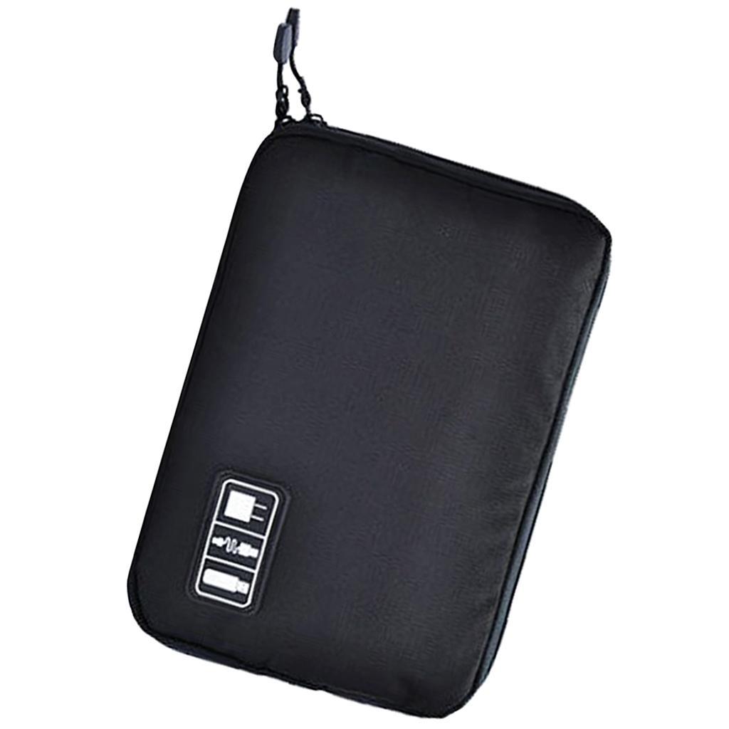 Portable Case Pouch Storage Bag For Earphone Data Cable Charger USB