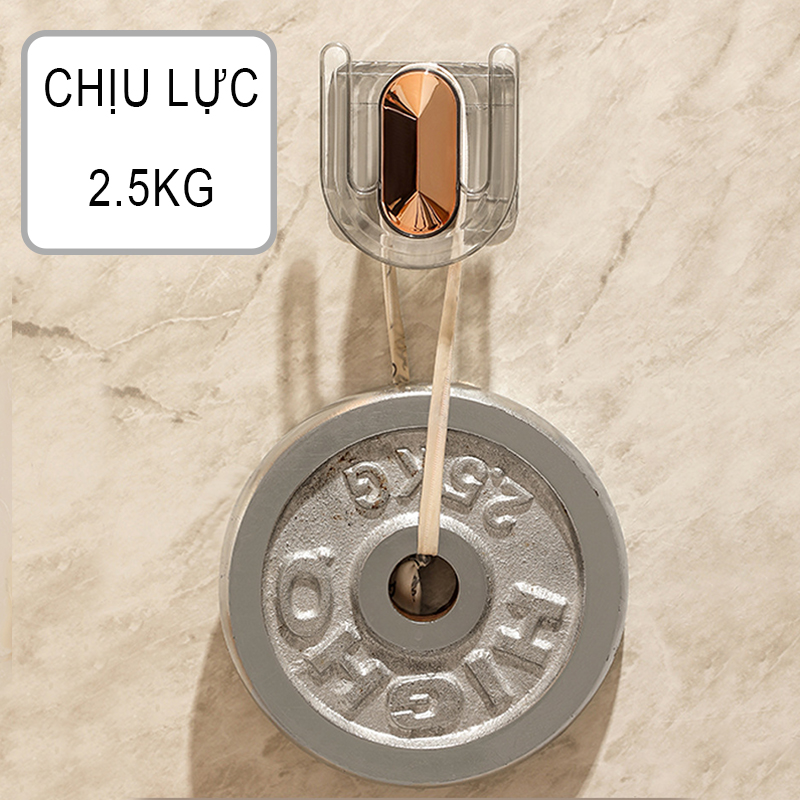 Móc cài dép dán tường nhà tắm thoát nước khô ráo tiện dụng