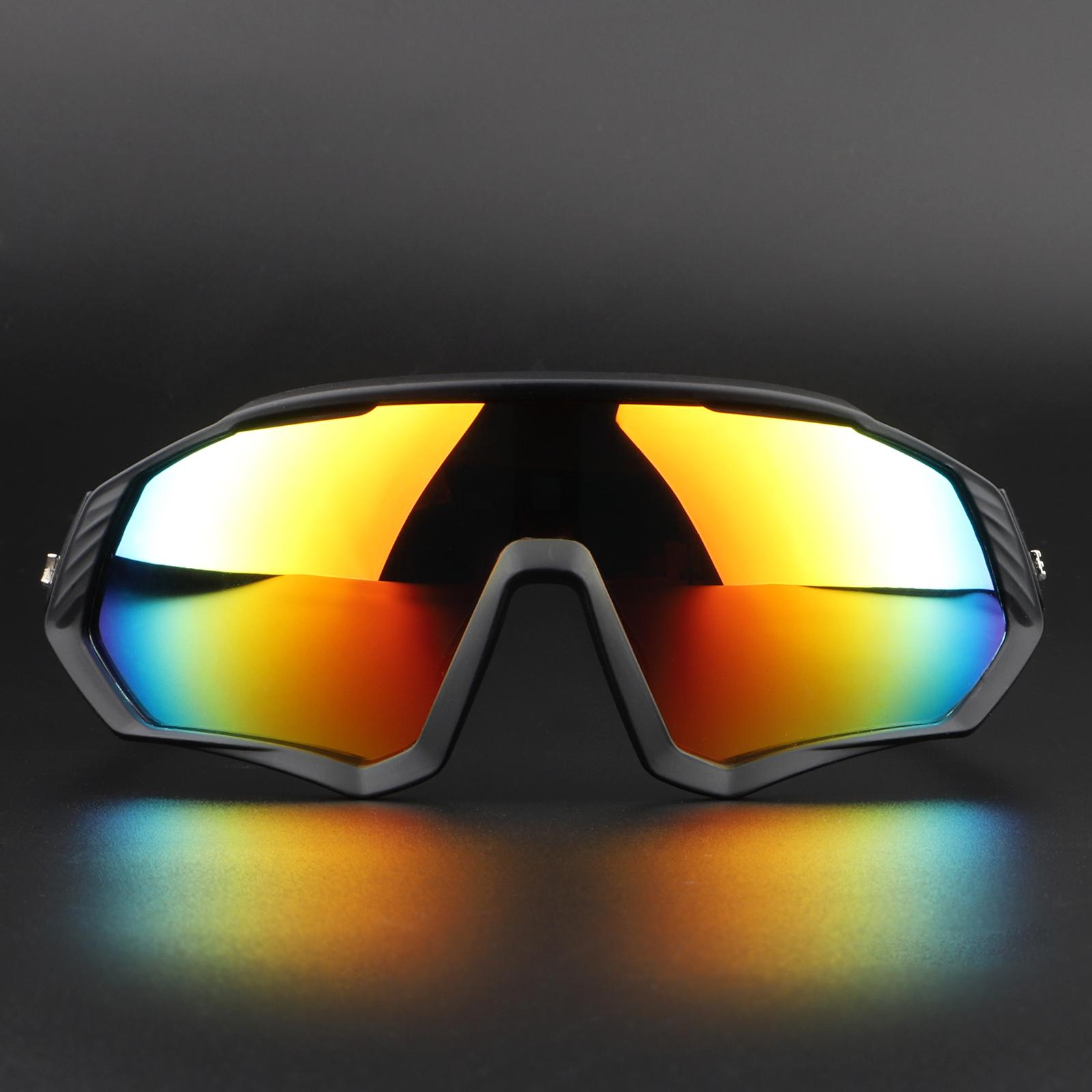 Thương hiệu Kính râm thể thao Kính râm kính chống kính bảo vệ UV Bảo vệ Windproof Outdoor Goggles Kính mắt thể thao dành cho nam giới phụ nữ Color: SC1007-04 Lenses Color: 1 lens-no box