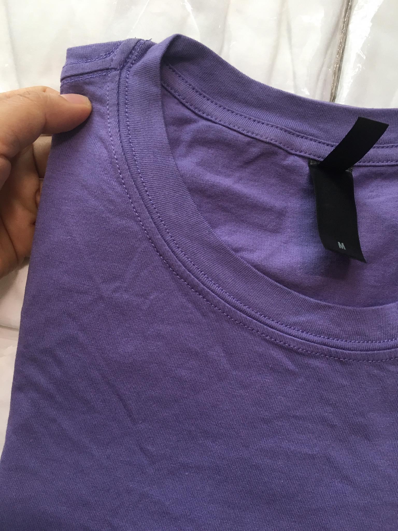 Áo thun nam nữ FORM RỘNG CHÂU ÂU mẫu trơn chất 100% cotton nhập khẩu úc, xưởng sỉ giá rẻ VNXK -
