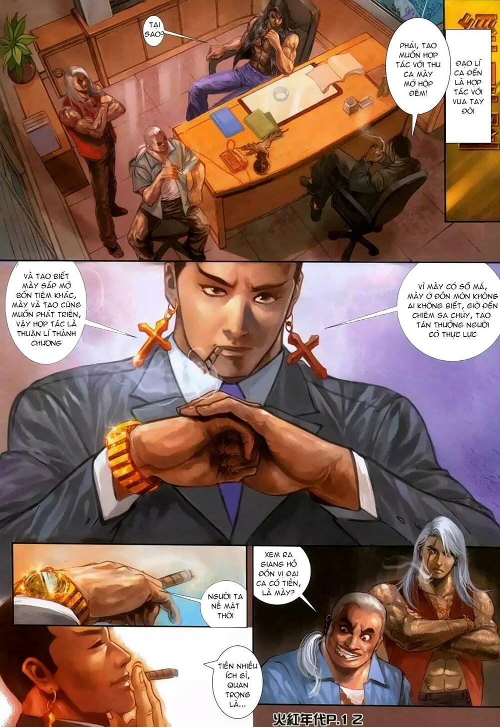 hỏa hồng niên đại hắc cốt đường chapter 128 9